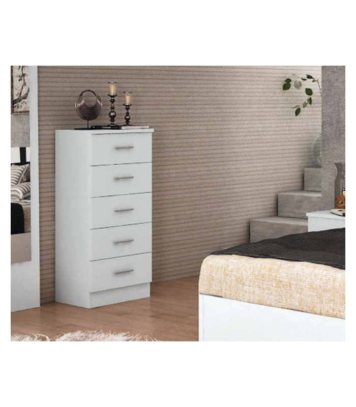 copy of Sinfonier 5 drawers Model Maya Finish in white artic.