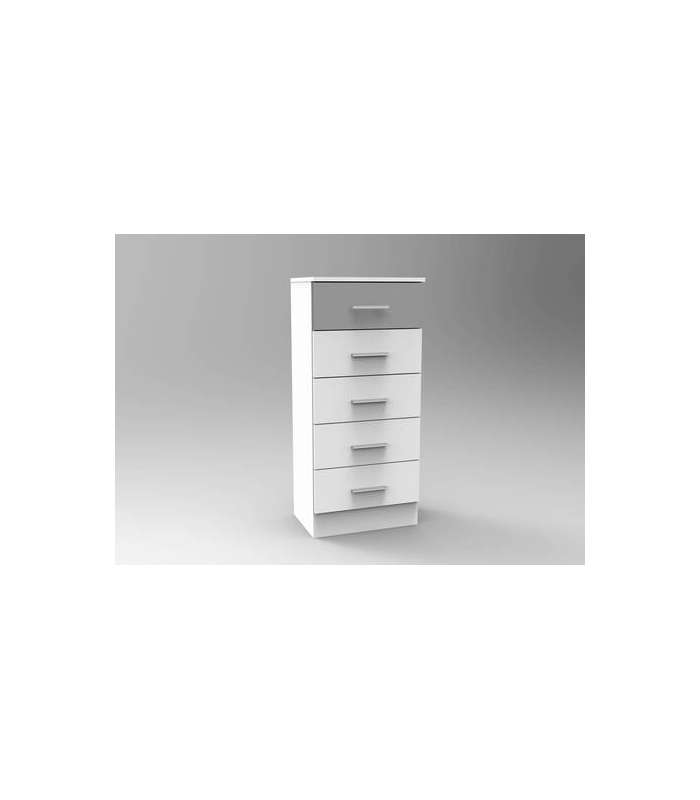 copy of Sinfonier 5 drawers Model Maya Finish in white artic.