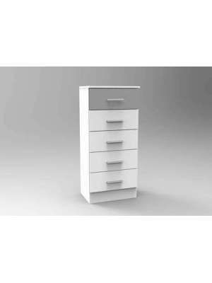 copy of Sinfonier 5 drawers Model Maya Finish in white artic.