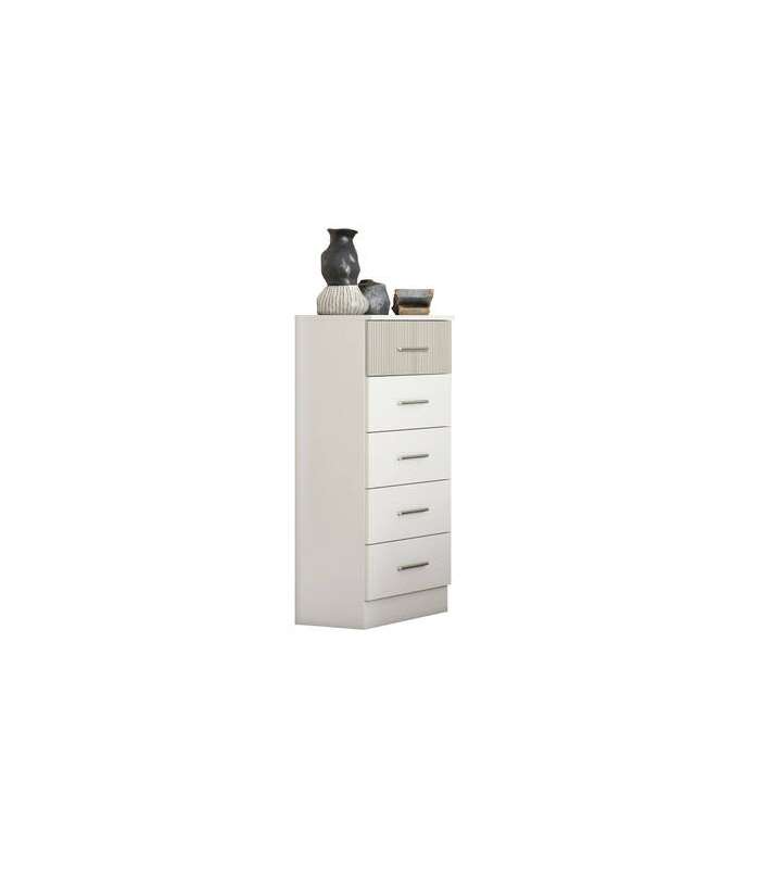 copy of Sinfonier 5 drawers Model Maya Finish in white artic.