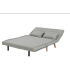 IMPT-HOME-DESIGN Sofas cama Sofá cama Ensueño en tela gris.
