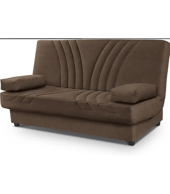 Sofá cama Lourdes: elegante y funcional en gold chocolate