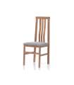 Pack de 4 sillas Monachil en madera de haya color cerezo. 102 cm(alto), 41,2 cm(ancho), 38,6 cm(fondo)