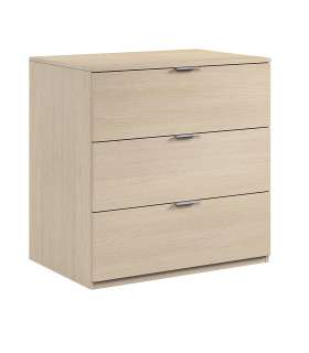 copy of Comfortable 3 oak or white drawers
