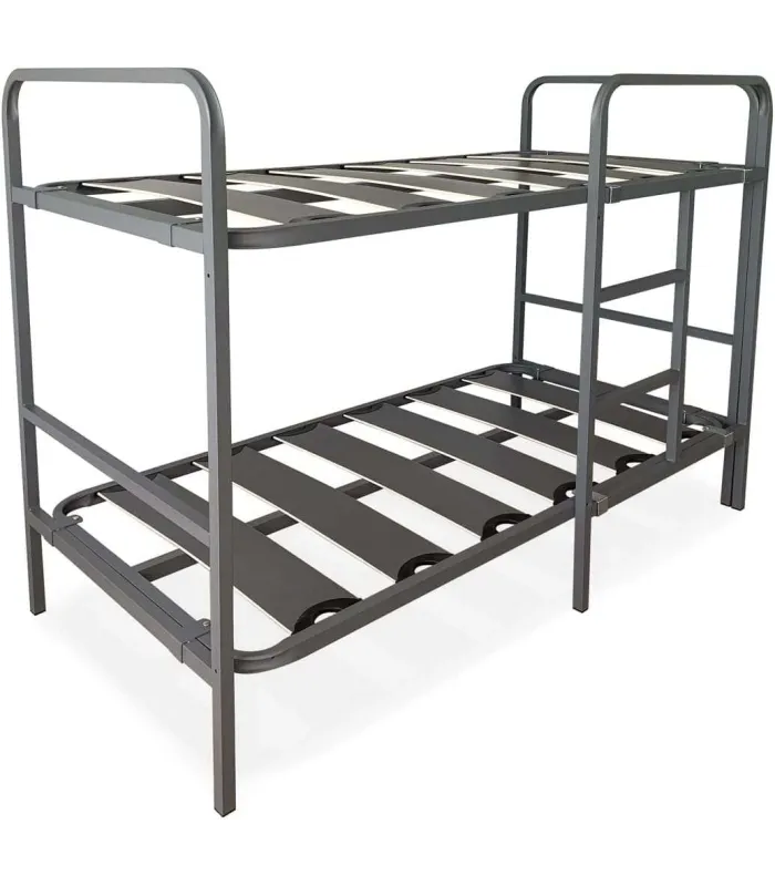 Litera de metal juvenil, ideal para espacios reducidos