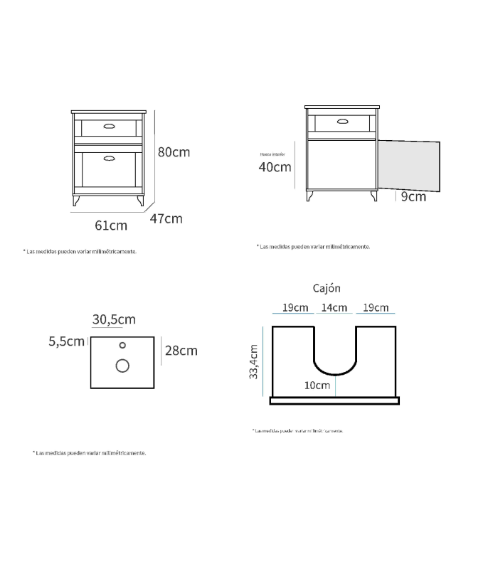 copy of Meuble lavabo Toscana en finition blanche 95