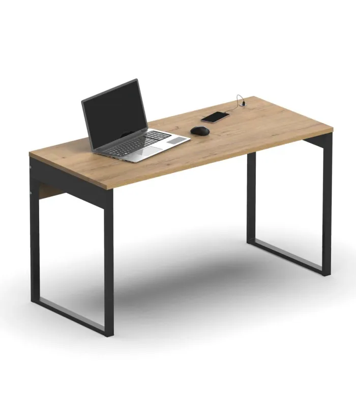 Mesa Estudio Nexus roble gold, 76x135x60cm
