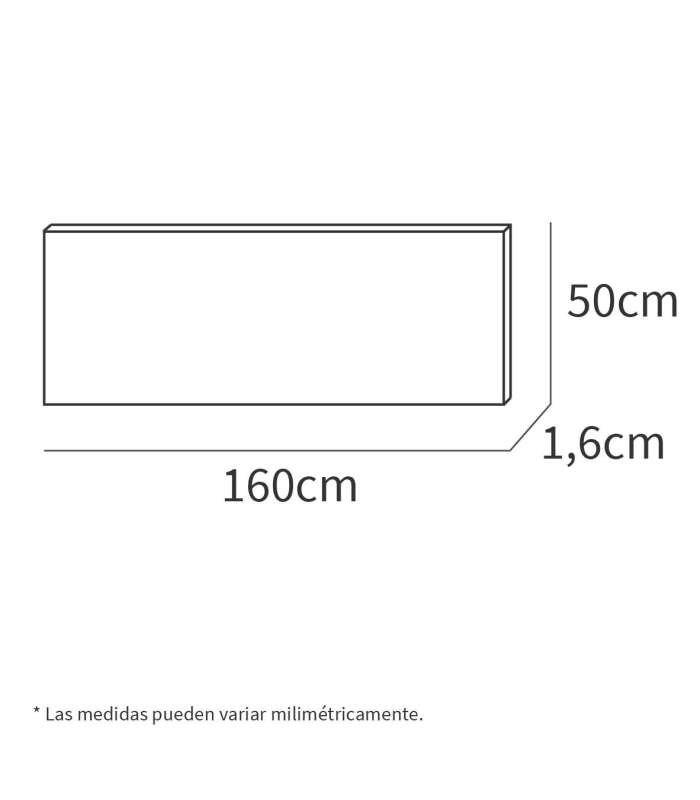 PTARCH Cabeceiras Cabeceira em carvalho 50 cm(altura)160