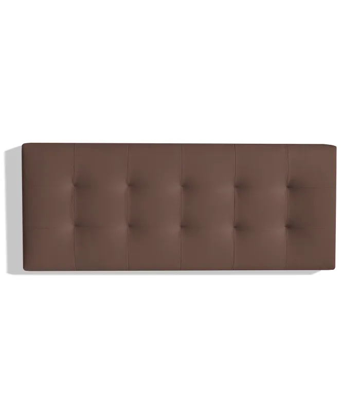 Cabecero Mila marrón chocolate 135/140cm