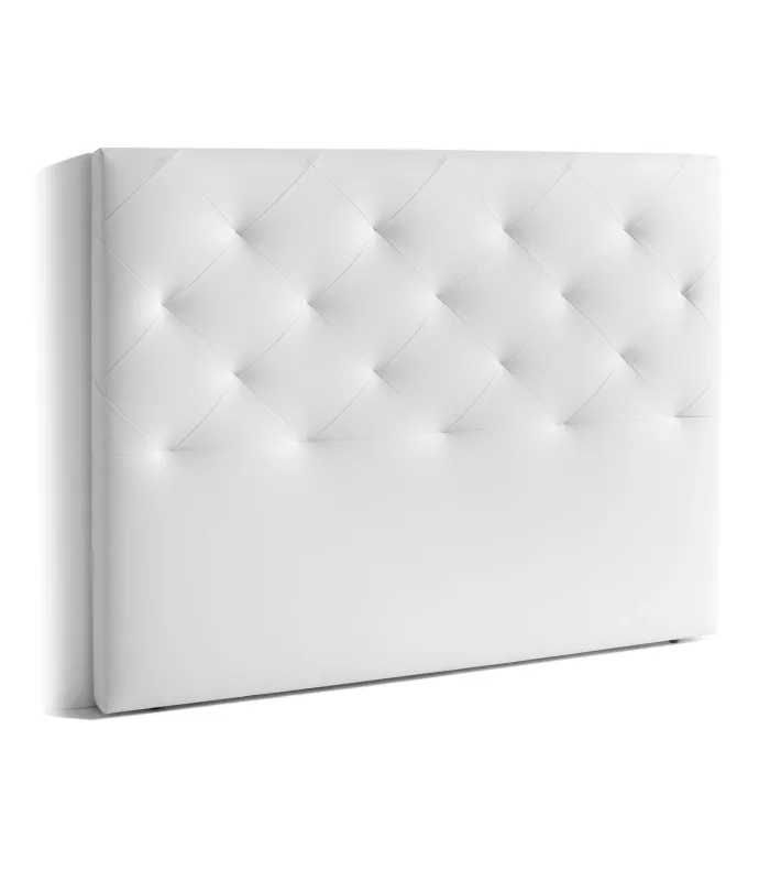 Cabecero Nadia blanco 150cm, diseño elegante y cómodo