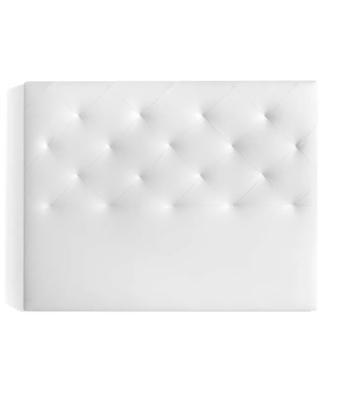 Cabecero Nadia blanco 150cm, diseño elegante y cómodo