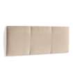 Cabecero para colchón 150cm Maite tapizado beige, 160cm(ancho) 60cm(alto) 4cm(fondo)