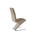 copy of Silla de comidor en tela beige GANTE 55 x 55 x 86/49 cm