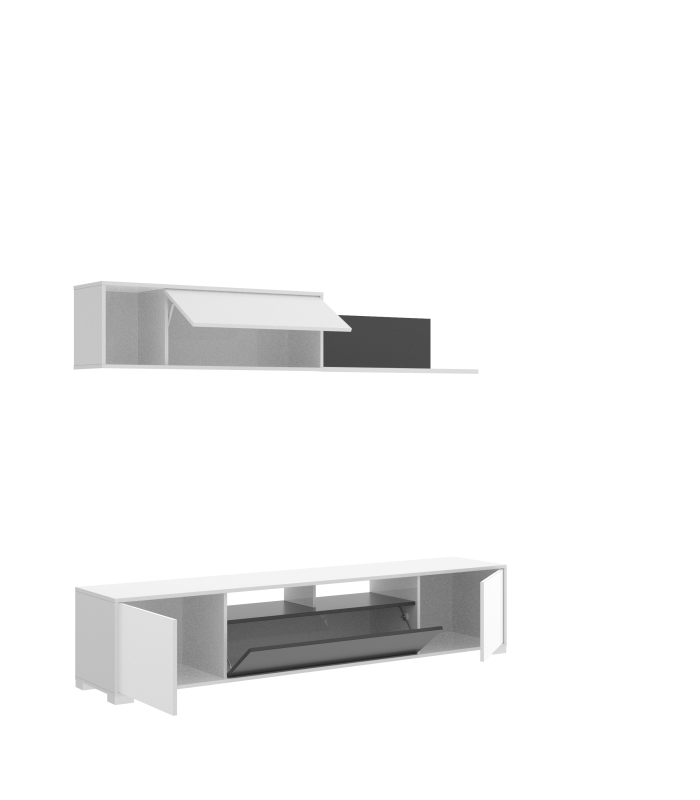 DKIT Conjuntos salon Conjunto mueble salon television Fuerte