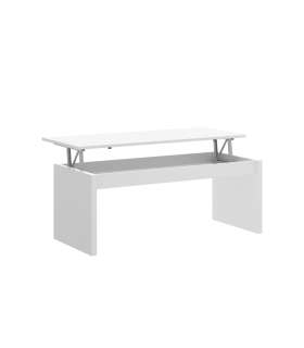 Table basse Carboneros en blanc 43 cm (hauteur) 102 cm