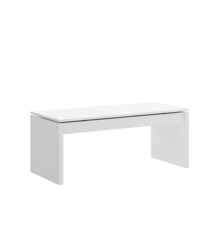 Table basse Carboneros en blanc 43 cm (hauteur) 102 cm