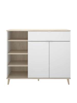 Mueble auxiliar Villarodrigo: 2 puertas, 1 cajón, estantes