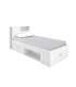 Pozo Alcon 90 cm lit compact en blanc 95