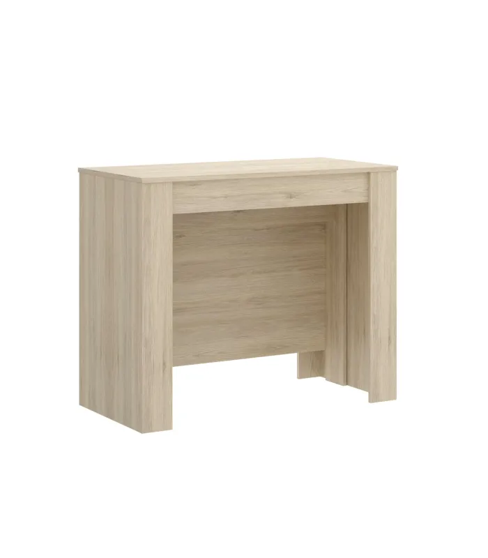 Mesa de comedor Bailen extensible en madera natural