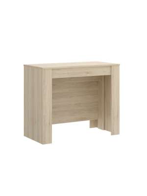 Mesa de comedor Bailen extensible en madera natural
