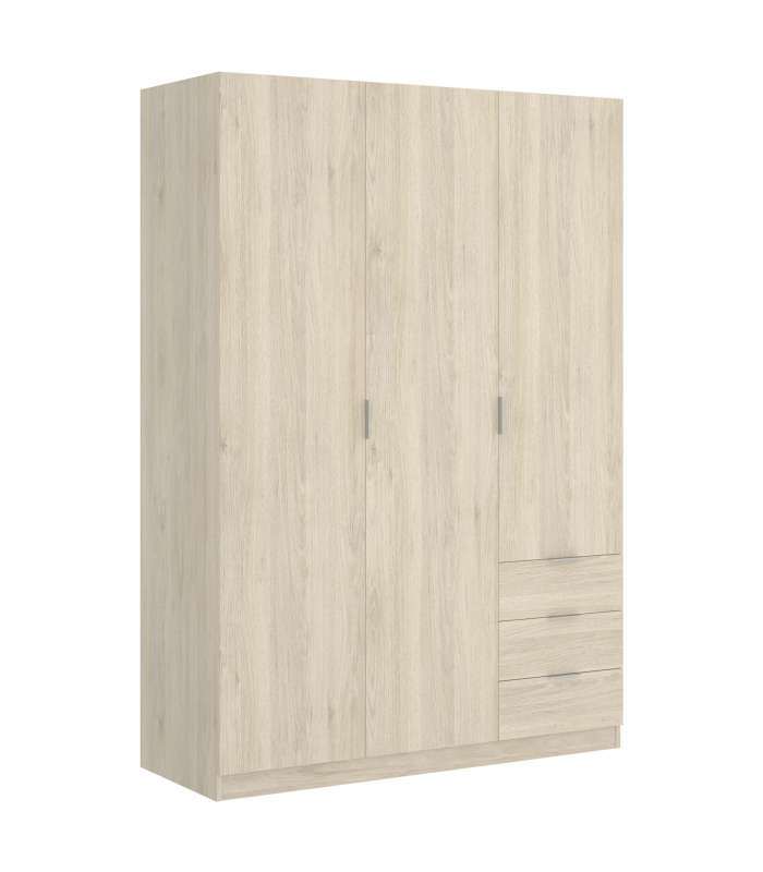 copy of Wardrobe 3 doors 3 folding drawers 121 cm wide