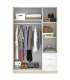 copy of Wardrobe 3 doors 3 folding drawers 121 cm wide