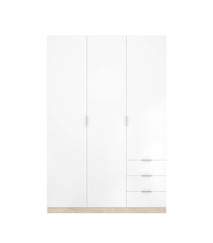 copy of Wardrobe 3 doors 3 folding drawers 121 cm wide