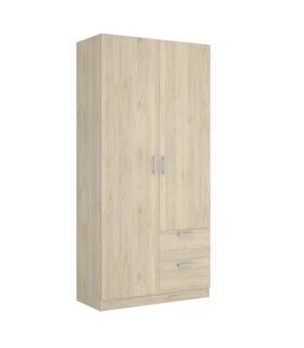 copy of Wardrobe 2 doors 2 Maxi drawers 100 cm wide