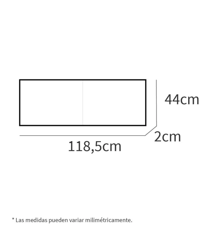 Espejo moderno rectangular para baño elegante
