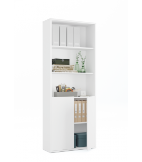 PTARCH Estantes de armário cópia de Bookcase-1 duas portas