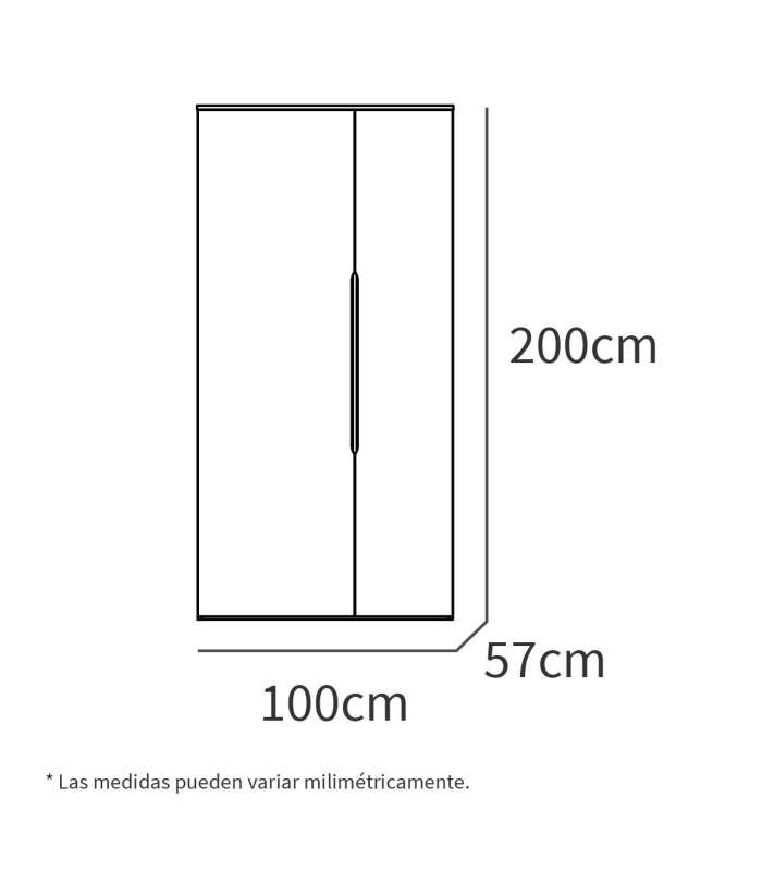 Armoire à chaussures polyvalente 2 portes à charnières deux