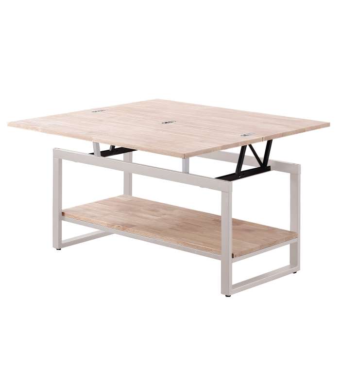 copy of Raised center table Loft in wild oak white or black