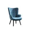 Voss fixed armchair in various colors..