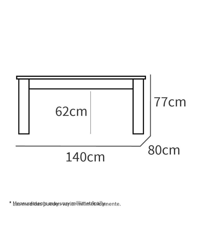 PTARCH Mesas de cocina Mesa extensible Kia para salón, cocina