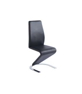 ADEC Sillas de salon Pack de 2 sillas modelo Qatar tapizadas en