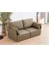 copy of 1, 2 or 3 seater Chesterfield sofa in Velvet fabric or