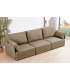 copy of 1, 2 or 3 seater Chesterfield sofa in Velvet fabric or