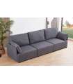 copy of 1, 2 or 3 seater Chesterfield sofa in Velvet fabric or semil leather.