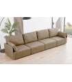 copy of 1, 2 or 3 seater Chesterfield sofa in Velvet fabric or semil leather.