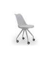 Pacote de 2 cadeiras de escritório elevatórias de Dublin. Escolha entre branco, preto ou cinzento. 58 cm(largura) 83 cm(altura)
