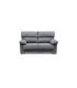 HM-ACTUALLY Sofas Sofá tres plazas Asdrúbal tapizado gris, 180