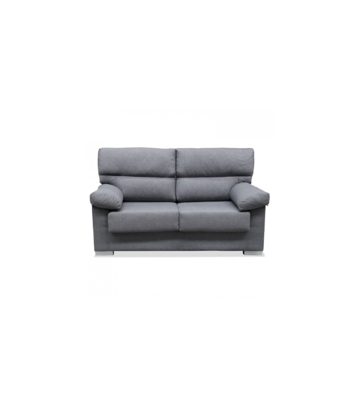 HM-ACTUALLY Sofas Sofá tres plazas Asdrúbal tapizado gris, 180