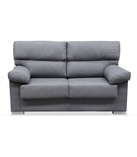 HM-ACTUALLY Sofas Sofá tres plazas Asdrúbal tapizado gris, 180