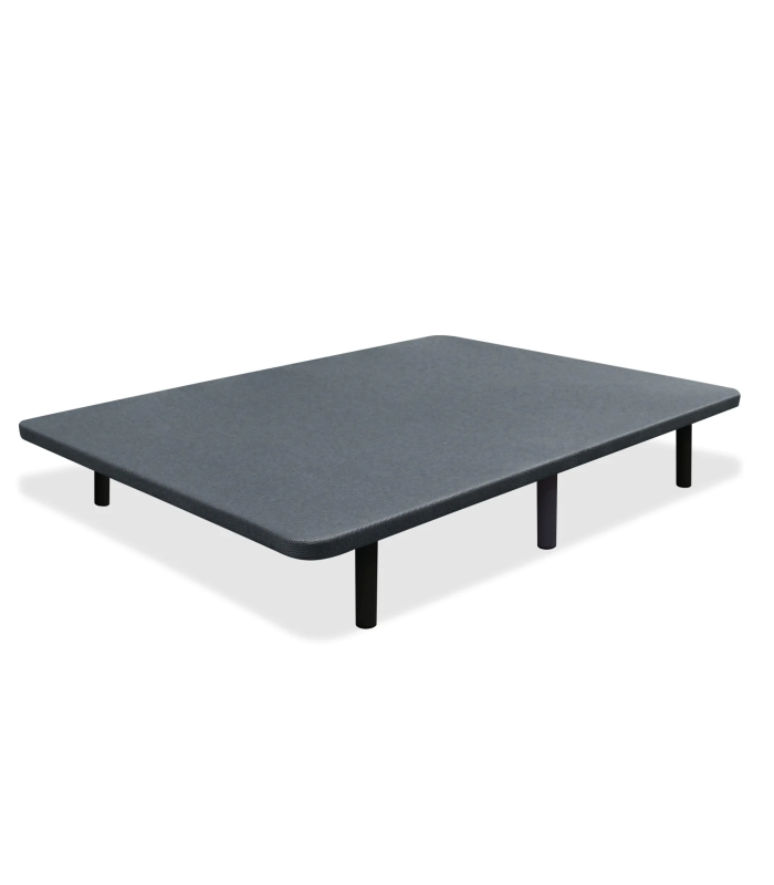 Base tapizada para cama en varias medidas gris 5