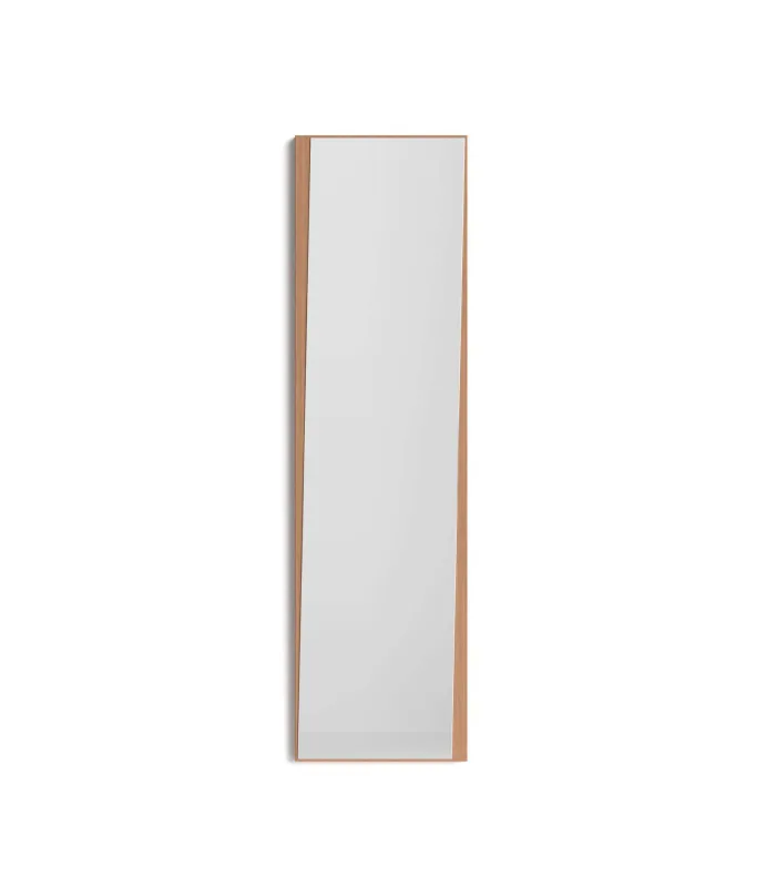 Espejo vestidor mod. 582 en nogal claro, elegante y práctico