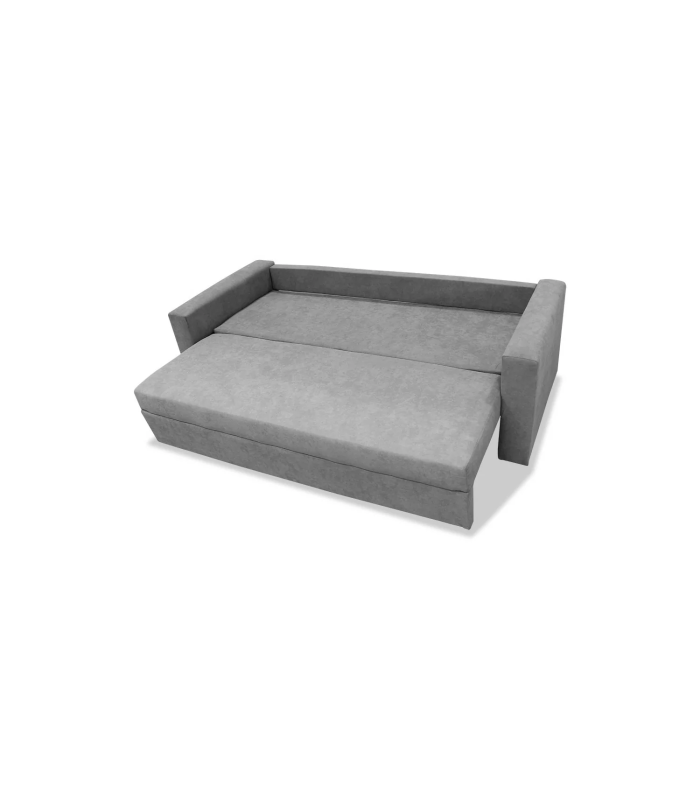 copy of Sofa bed click tap model Fox grey fabric.