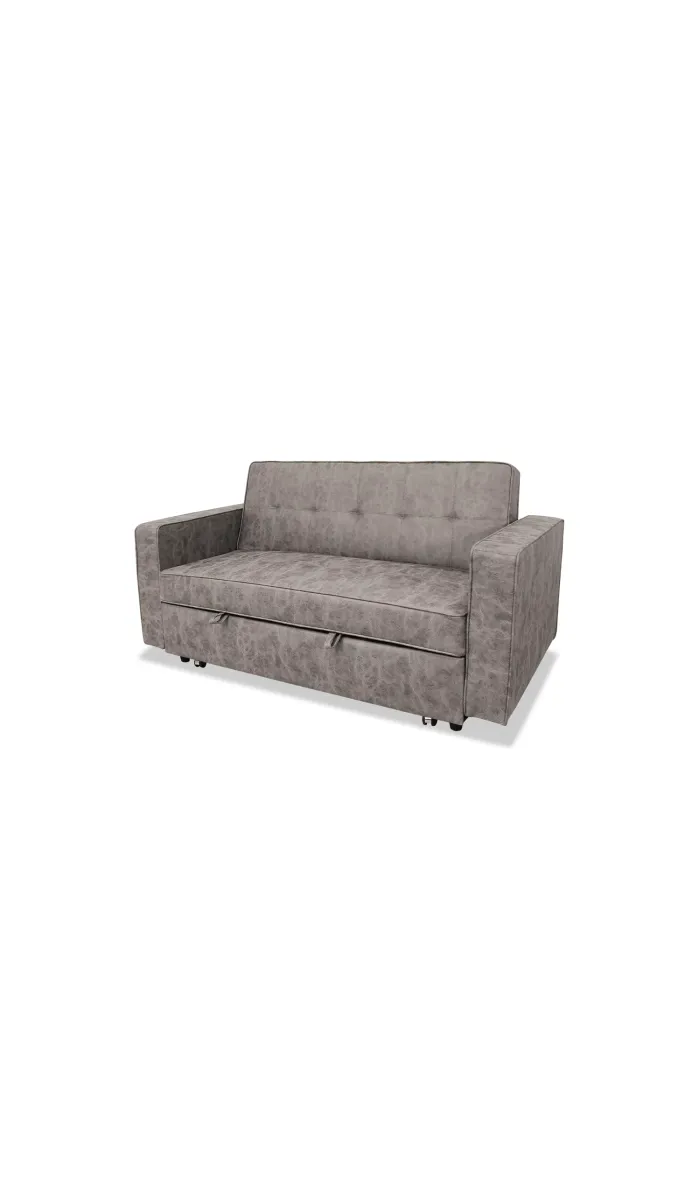 Sofá cama Zaragoza gris cemento 169x94x87 cm