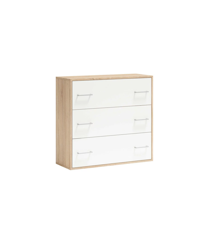 copy of Comfortable 3 oak or white drawers