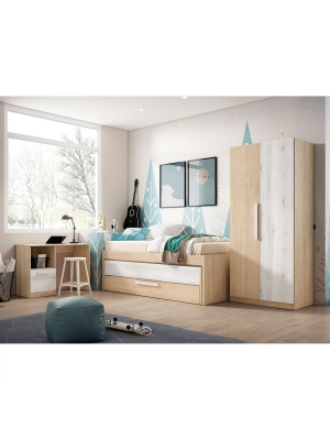 copy of Solid wood youth bedroom set