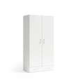 copy of Roupeiro 2 portas articuladas acabamento branco 180 cm(altura)80 cm(largura)50 cm(profundidade)
